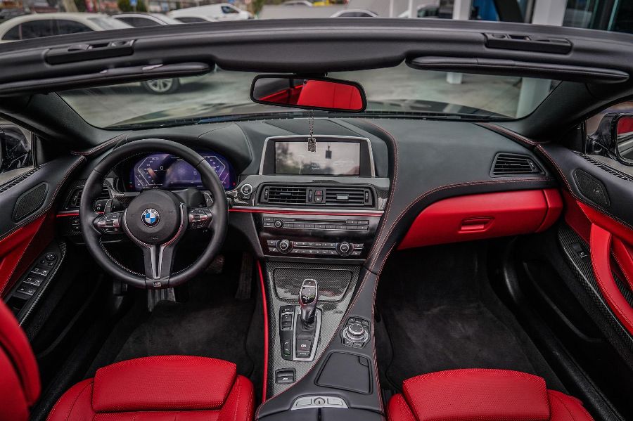 BMW F12 6 SERİSİ 2012-2016 KIRMIZI DERİ DÖŞEME