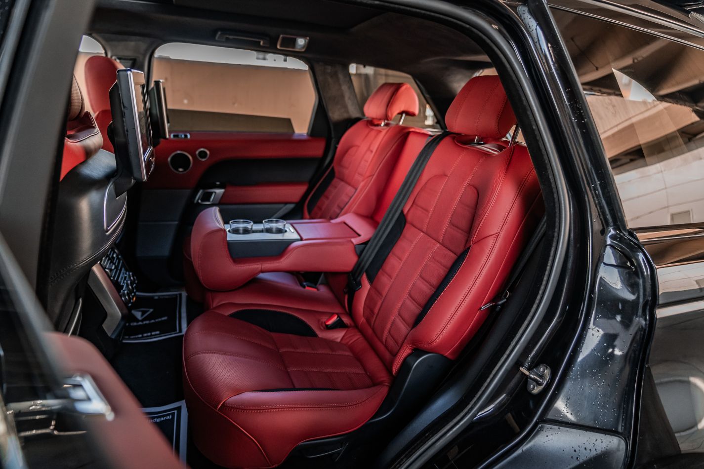 RANGE ROVER SPORT 2013-2017 KIRMIZI-SİYAH DERİ DÖŞEME