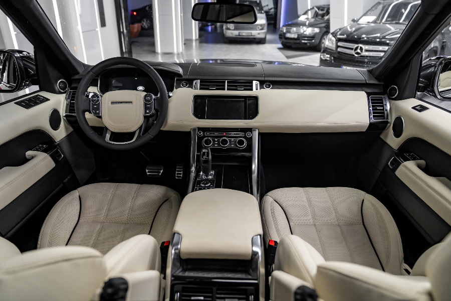 RANGE ROVER SPORT 2013-2017 BEYAZ DERİ DÖŞEME