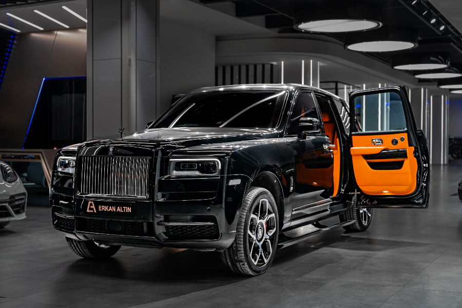 ROLLS ROYCE CULLİNAN 2020-2024 TURUNCU DERİ DÖŞEME