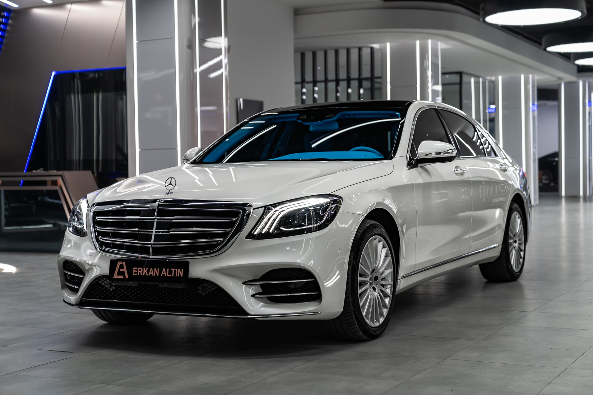 MERCEDES W222 S CLASS 2013-2019 MAVİ DERİ DÖŞEME