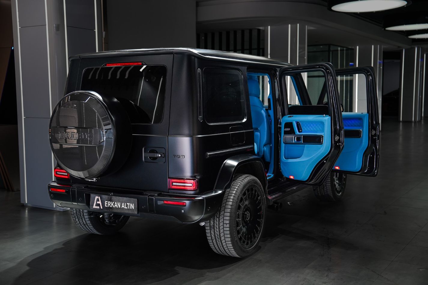 MERCEDES G SERİSİ 2019-2024 MAVİ DERİ DÖŞEME