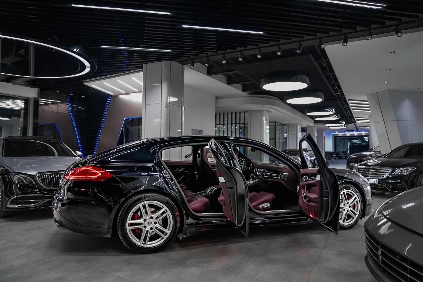 PORSCHE PANAMERA 2011-2015 MARSALA DERİ DÖŞEME