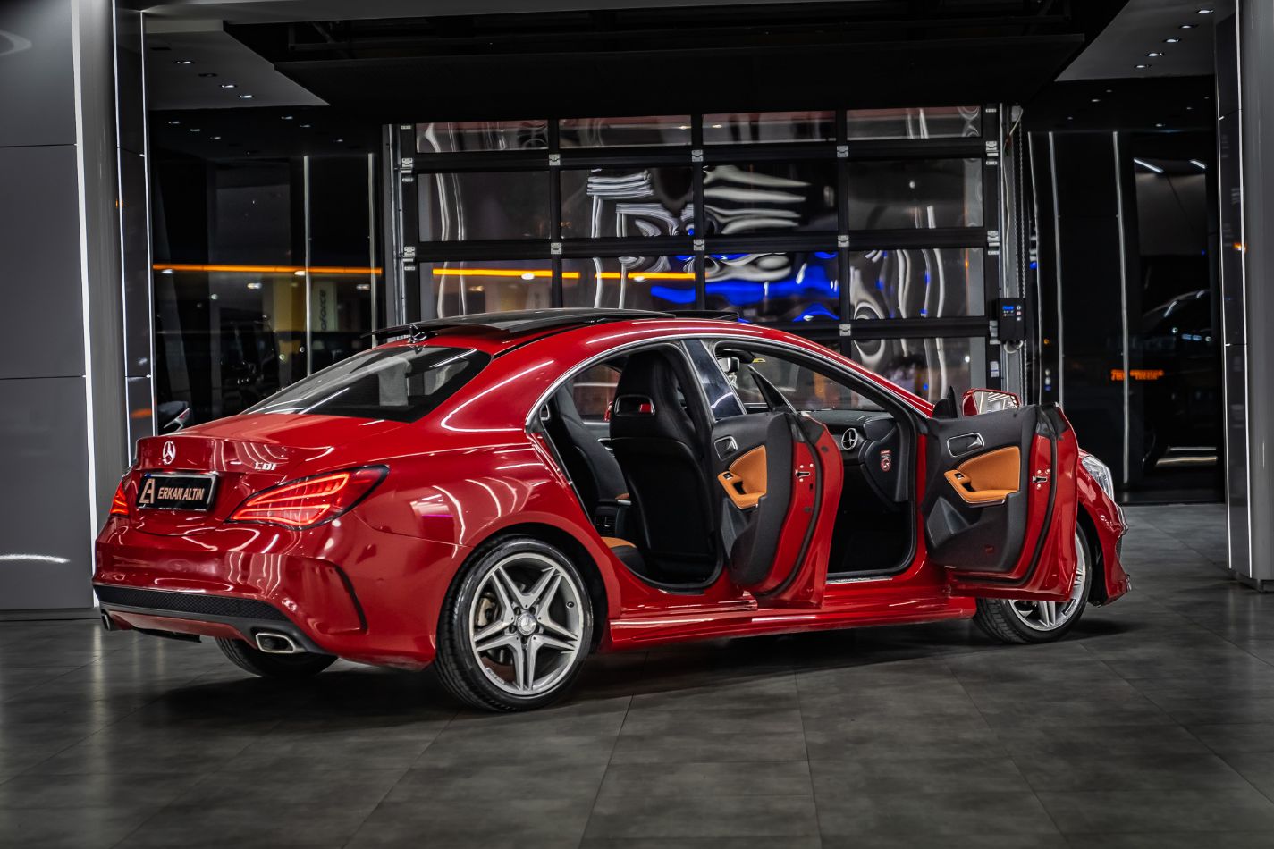 MERCEDES W117 CLA 2013-2018 TABA- SİYAH DERİ DÖŞEME