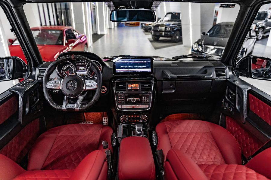 MERCEDES G SERİSİ 2013-2017 KIRMIZI DERİ DÖŞEME