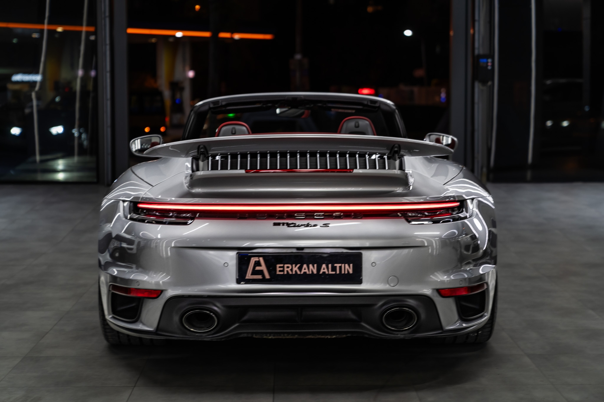 PORSCHE 911 TURBO S 2019-2024 KIRMIZI DERİ DÖŞEME