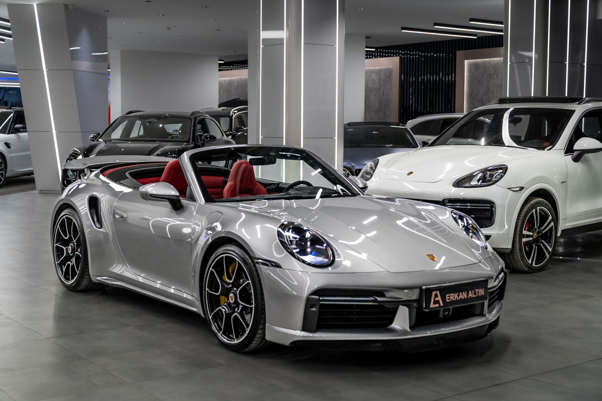 PORSCHE 911 TURBO S 2019-2024 KIRMIZI DERİ DÖŞEME