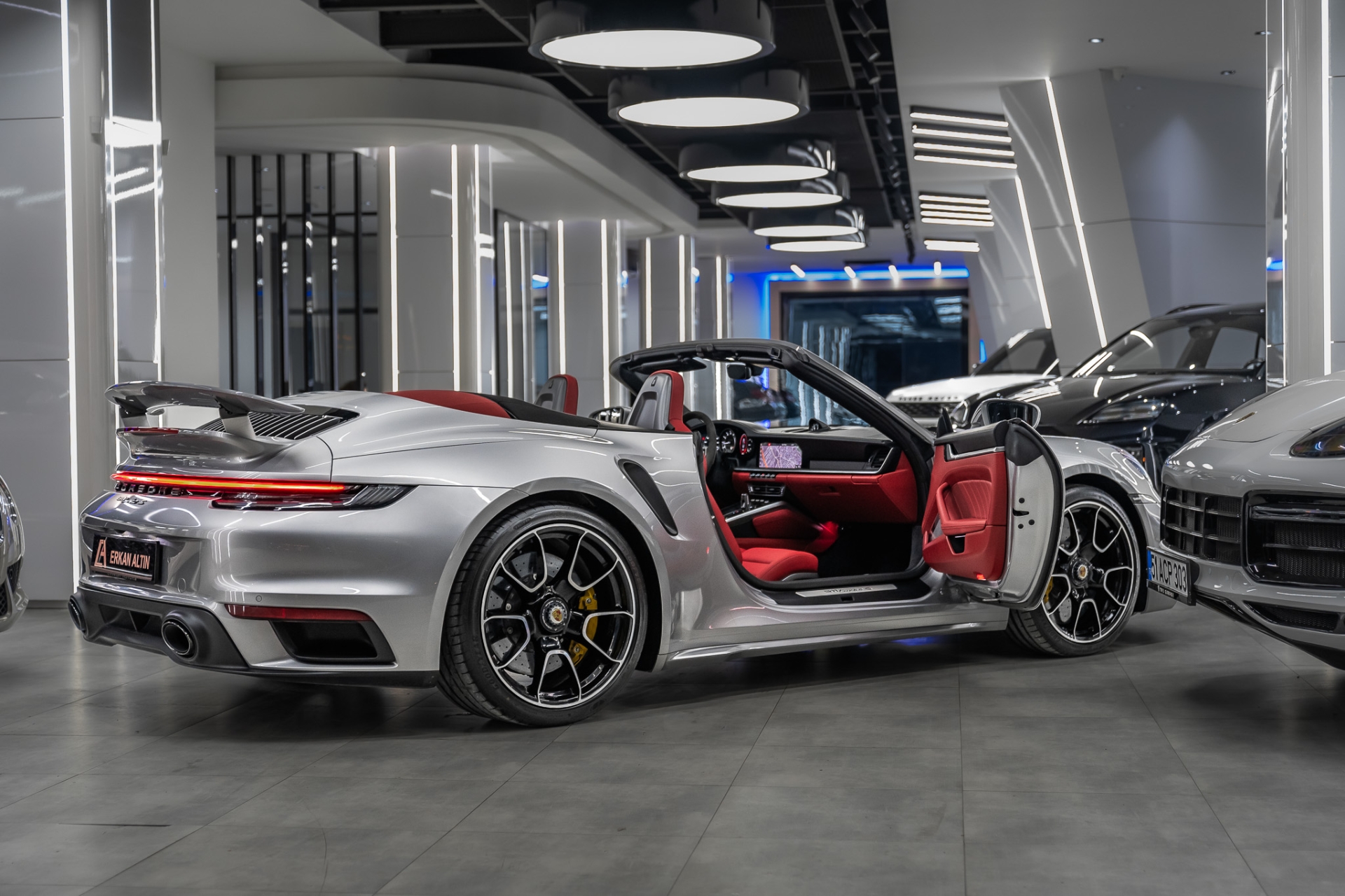 PORSCHE 911 TURBO S 2019-2024 KIRMIZI DERİ DÖŞEME