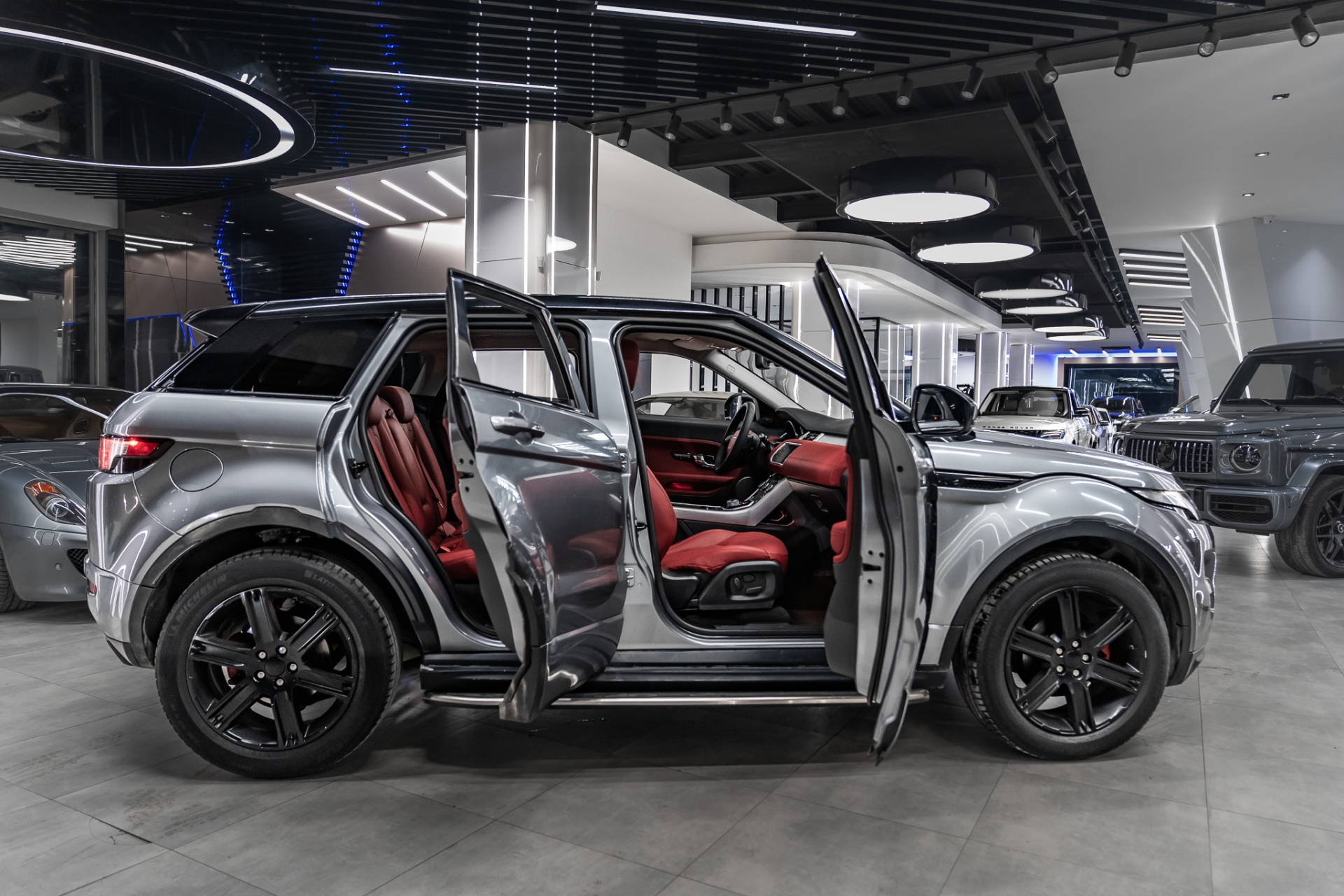 RANGE ROVER EVOQUE 2012-2019 KIRMIZI DERİ DÖŞEME