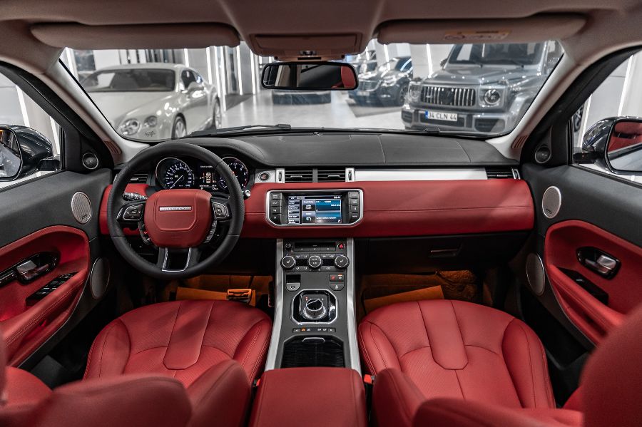 RANGE ROVER EVOQUE 2012-2019 KIRMIZI DERİ DÖŞEME